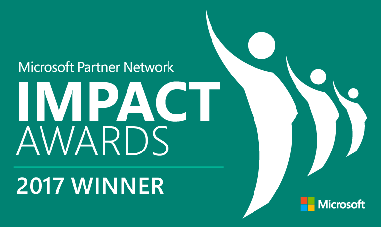 2017 MICROSOFT MODERN MARKETING INNOVATION AWARD WINNER
