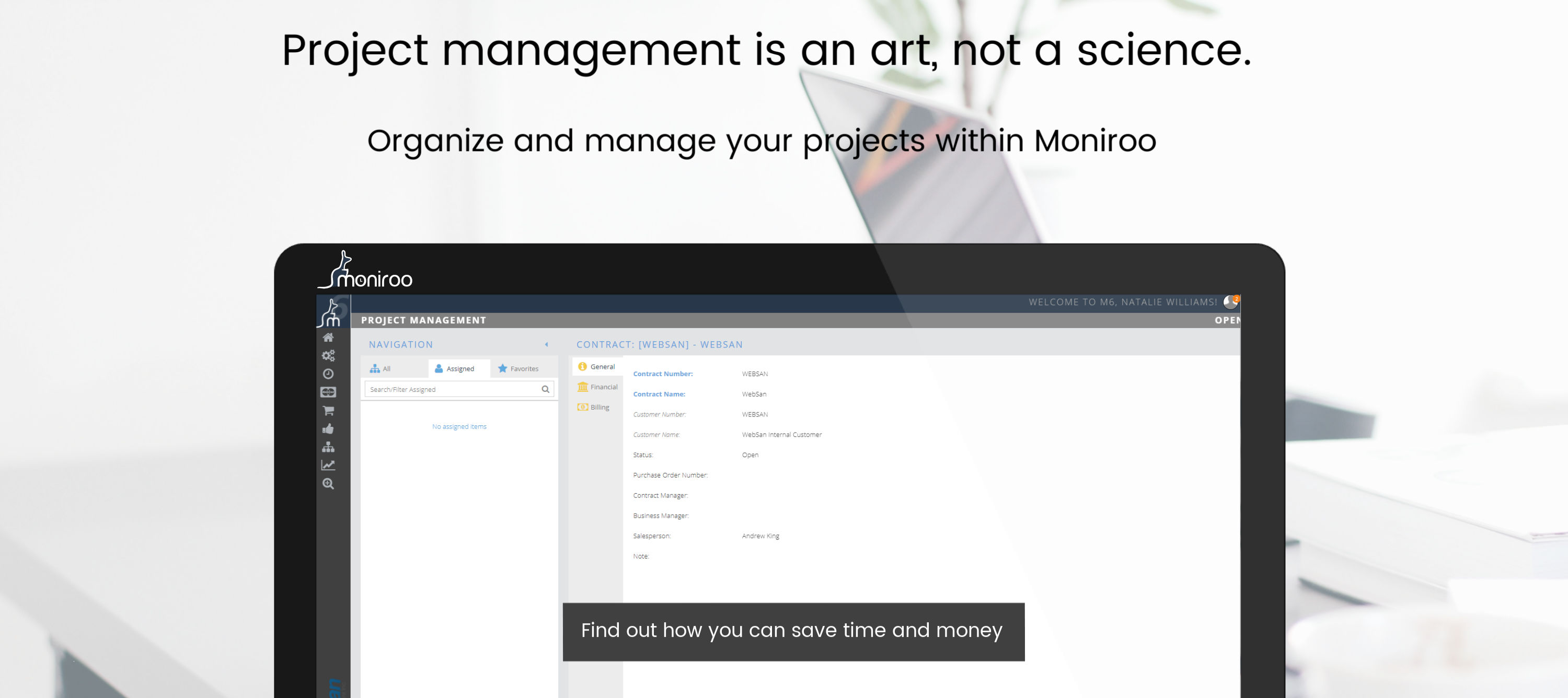 Moniroo Project Management