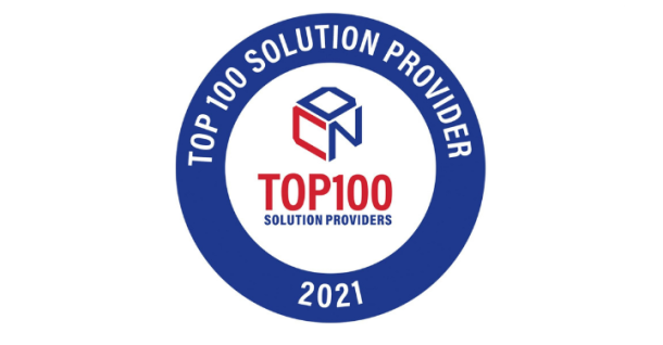 TOP 100 Solution Provider 2021 Award Image
