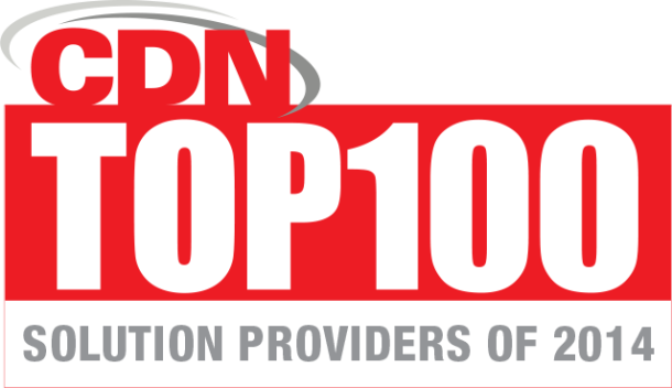 CDN Top 100 Solutions Provider 2014 Award Image